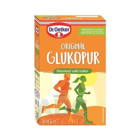 GLUKOPUR ORIGINÁL hroznový cukor Dr Oetker iLekaren sk