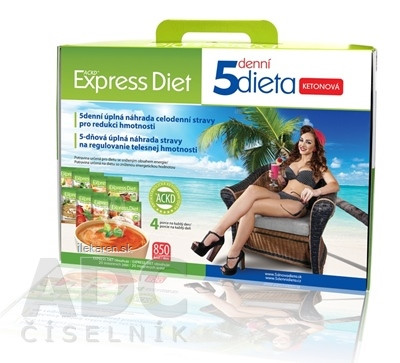 EXPRESS DIET 5 dňová diéta Proteínová 850 kcal/deň