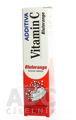 ADDITIVA VITAMÍN C 1000 mg Blutorange