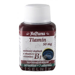 MedPharma TIAMÍN 50 mg (vitamín B1)