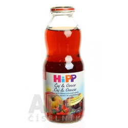 HiPP Čaj&Ovocie, Šípkový čaj a šťava z červ.plodov