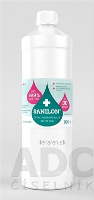 SANILON čistiaci antibakteriálny gél na ruky