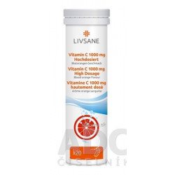 LIVSANE Vitamín C 1000 mg Vysoká dávka
