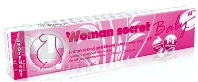 Woman secret BABY tehotenský test