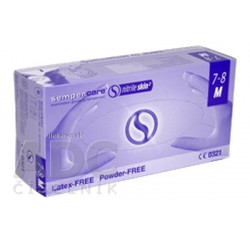 Sempercare Vyšetrovacie rukavice nitril skin2