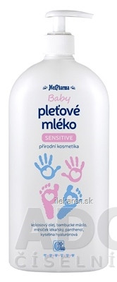 MedPharma Baby Pleťové mlieko SENSITIVE