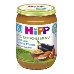 HiPP Príkrm BIO Vegetariánske menu Kuskus