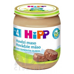 HiPP Príkrm BIO Hovädzie mäso - pyré