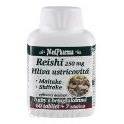 MedPharma REISHI 250 mg, Hliva ustricovitá