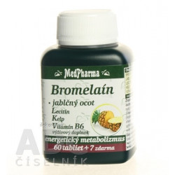 MedPharma BROMELAIN 300 mg + JABL.OCOT + LECITIN