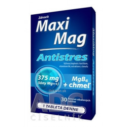 Zdrovit MaxiMag ANTISTRES Mg 375 mg+ B6