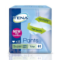 TENA PANTS SUPER LARGE