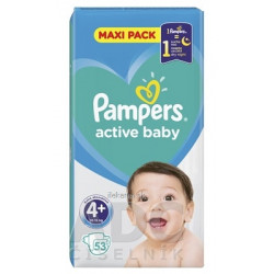 PAMPERS active baby Maxi Pack 4+ MaxiPlus