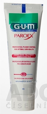 GUM zubný gél PAROEX (CHX 0,12%)