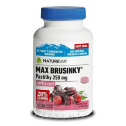 NATUREVIA MAX BRUSNICE 250 mg