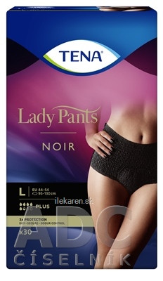 TENA Lady Pants Plus Noir L