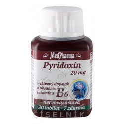 MedPharma PYRIDOXÍN 20 mg  (vitamín B6)