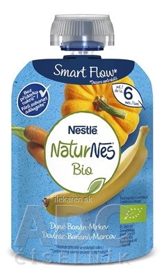 Nestlé NaturNes BIO Tekvica Banán Mrkva