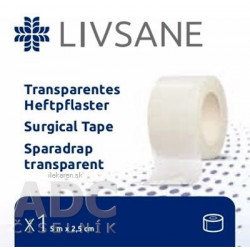 LIVSANE Fixačná páska Transparentná