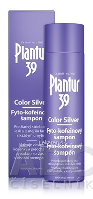 Plantur 39 Color Silver Fyto-kofeínový šampón