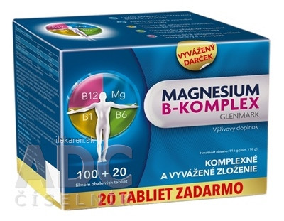Magnesium B-komplex Glenmark