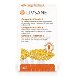 LIVSANE Omega-3 plus vitamín E