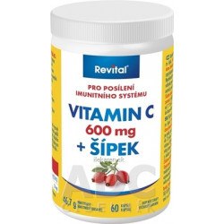 Revital Vitamín C 600 mg + šípka