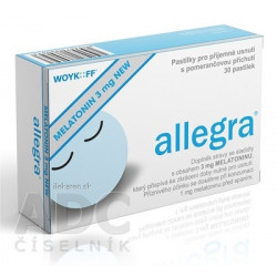 allegra MELATONÍN 3 mg NEW