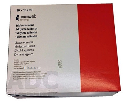 serumwerk Klysma salinická (klyzma) serumwerk Klysma salinická (klyzma)