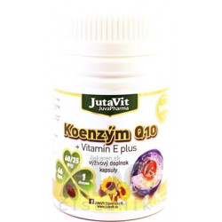 JutaVit Koenzým Q10 + vitamín E plus