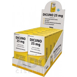 DICUNO 25 mg filmom obalené tablety DISPLEJ