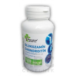 Slovakiapharm GLUKOZAMÍN CHONDROITÍN+vitamín D3, C