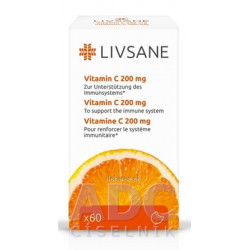 LIVSANE Vitamín C 200 mg
