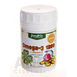 JutaVit Omega-3 1200 + vitamín E