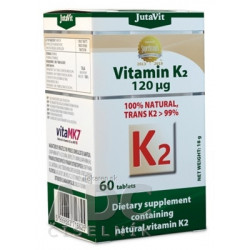JutaVit Vitamín K2 prírodný 120 µg