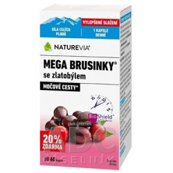 NATUREVIA MEGA BRUSNICE SO ZLATOBYĽOU