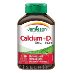 JAMIESON VÁPNIK S VITAMÍNOM D3