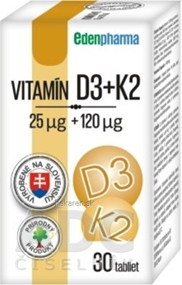 EDENPharma VITAMÍN D3 + K2