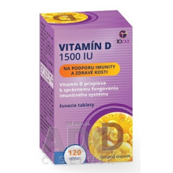 TOZAX Vitamín D 1500 IU