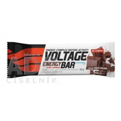 NUTREND VOLTAGE ENERGY BAR, cake with caffeine