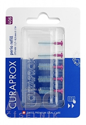 CURAPROX CPS 406 perio refill fialová