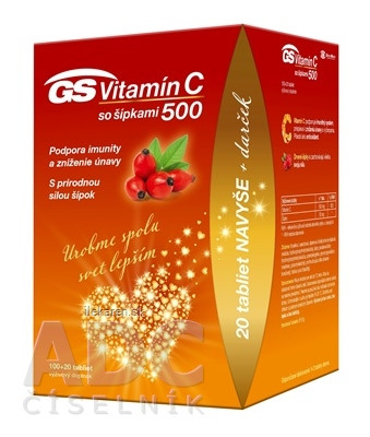 GS Vitamín C 500 so šípkami darček 2021