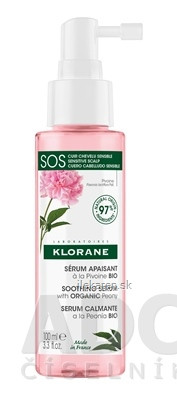 KLORANE Upokojujúce SÉRUM s BIO pivóniou