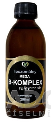 Zdravý svet Lipozomálny MEGA B-KOMPLEX forte