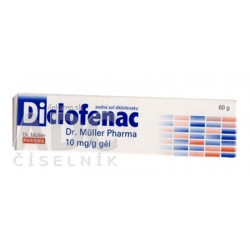 Diclofenac Dr. Müller Pharma 10 mg/g gél