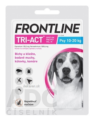 FRONTLINE TRI-ACT Spot-On pre psy M