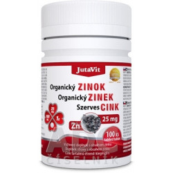 JutaVit Organický Zinok 25 mg