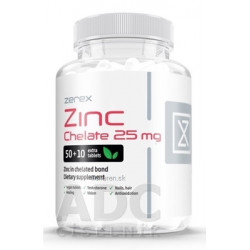 Zerex Zinok chelát 25 mg