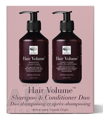 NEW NORDIC Hair Volume Shampoo & Conditioner Duo