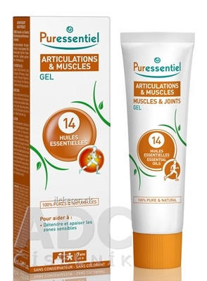 PURESSENTIEL Gél na svaly a kĺby PURESSENTIEL Gél na svaly a kĺby